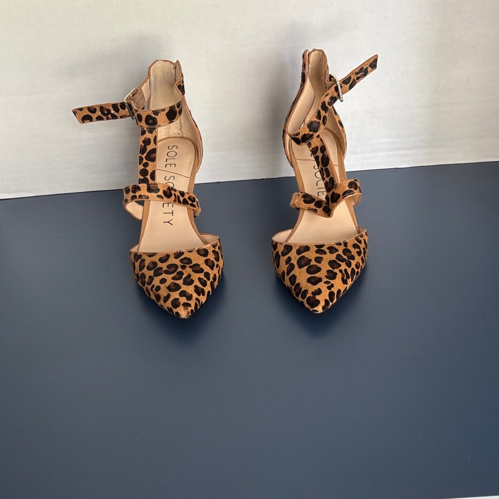 Sole Society Animal Print Women's Heels